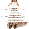thumbnail image 3 of YunPes Girls Floral Dress Flutter Sleeve Crochet Eyelet Tops High-Low Ruffle Trim Boho Flowy Maxi Dress Summer Party Beach Outfits, 3 of 9