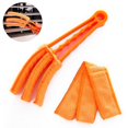 thumbnail image 1 of Lavable extraíble con cepillo para persianas de ventana, limpiador de persianas de microfibra, 1 of 5