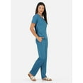 thumbnail image 3 of Stylore Two Piece Pajamas Set Soft Short-Sleeve Top Pants Loungewear Posidon 2XL, 3 of 6
