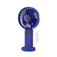 thumbnail image 3 of Mini ventilador portátil de 5 velocidades, ventilador de refrigeración personal, ventilador de escritorio pequeño personal Azul, 3 of 9