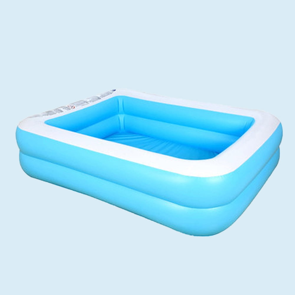 SPRING PARK Large Family Inflatable Swimming Pool, PVC, Summer Outdoor Play