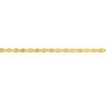 thumbnail image 3 of 14K Yellow Gold Women's 7.50" 2.70mm Diamond Cut Valentino Chain Bracelet, 3 of 4