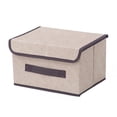 thumbnail image 1 of Billuyoard Caja de almacenamiento plegable de tela para el hogar, organizador de ropa multiusos plegable, caja portátil no tejida a prueba de busto Almacenamiento y organización del hogar beige Billuyoard HA0081-02B, 1 of 1