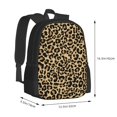 thumbnail image 4 of Hirioo Leopard Print for Minimalist Backpack Large Capacity Backpack Travel Backpack For School, 4 of 8