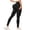 Black, variant on Cargo Yoga Leggings with Pockets for Women Tummy Control Butt Lifting Leggings High Waisted Workout Yoga Pants