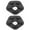 Black, variant on Vikakiooze Ice Mold Tray Silicone Basketball-Shaped Cake Ice Cream Maker Kitchen Tool