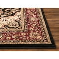 thumbnail image 5 of Medallion Red Floral Oriental Traditional Hallway 2'3" x 7'3" Runner Rug, 5 of 7