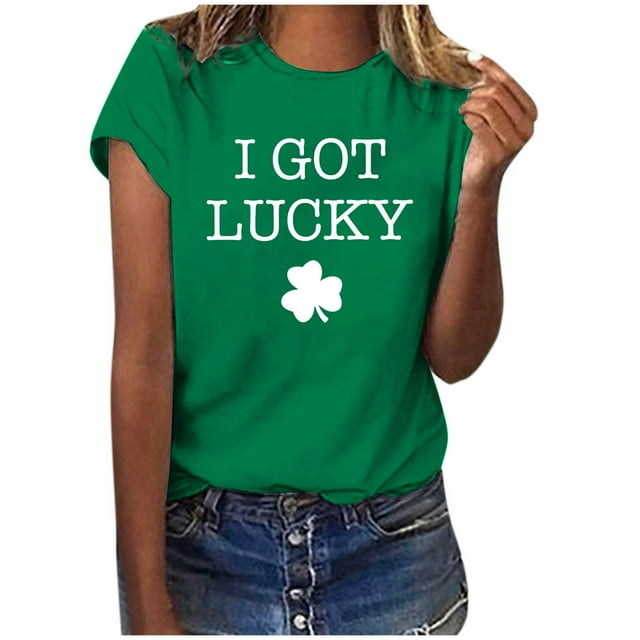 Chandail de la Saint-Patrick pour Femmes, Saint-Valentin, Imprimé, Hiver, Décontracté, Haut à Motif Floral, Chandails de la Saint-Patrick pour Femmes