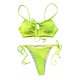 thumbnail image 1 of Mujeres vendaje ahueca hacia fuera sólido sexy bikini push-up acolchado traje de baño traje de baño conjunto de ropa de playa Fridja  nalpqowj23457, 1 of 9