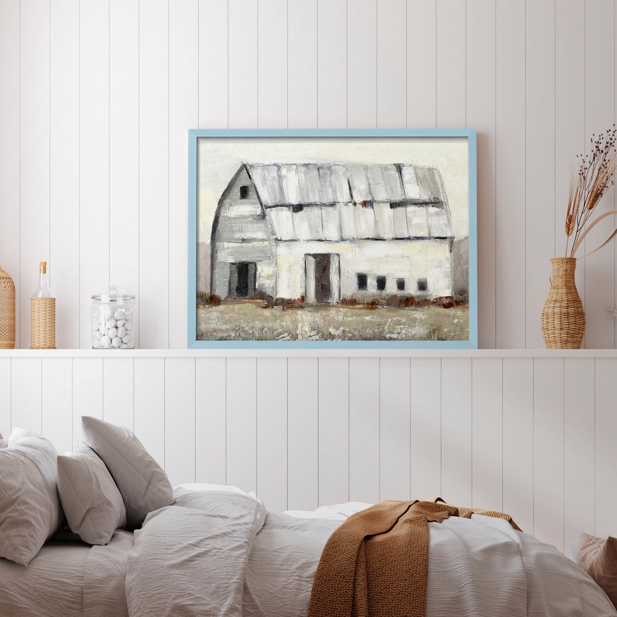 High Summer by Sally Swatland - Restickable Framed Giclée Print