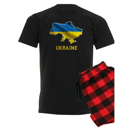 

CafePress - Cool Ukraine Flag Ukrainian Pride Native H Pajamas - Men s Dark Pajamas