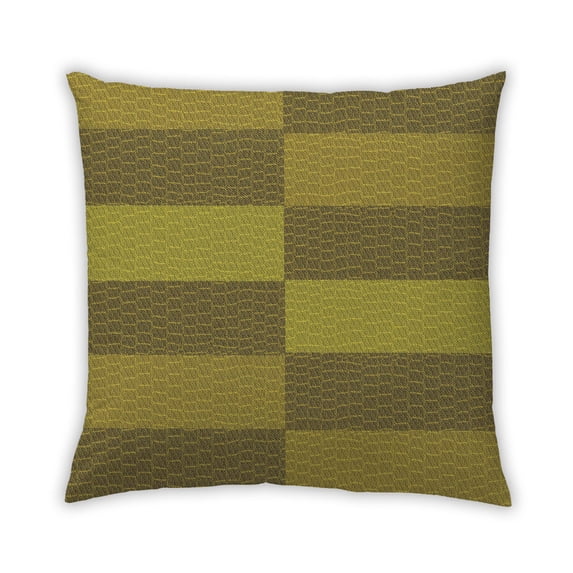Ahgly Company Outdoor Square Contemporary Throw Pillow, 18 inch by 18 inch