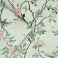 thumbnail image 3 of Laura Ashley Eglantine Eau de Nil Wallpaper, 3 of 4