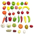 thumbnail image 5 of Simulación de frutas, espuma, frutas pequeñas, mini frutas, verduras, juego de material didáctico para bebés, 5 of 5