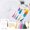 A, variant on 30 Clear Acrylic Bookmark, Plastic Page Markers, with 30 Tassels for DIY Crafts and Gift Tags C