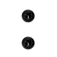 thumbnail image 2 of Sidaley Reloj de ventilación de coche Reloj de salpicadero de coche resistente al desgaste Reloj de automóvil Noctilucous Accesorios de Negro 2piezas, 2 of 6