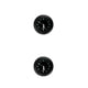 thumbnail image 3 of Riwesomey Reloj luminoso con salida de aire para coche, reloj resistente al desgaste para salpicadero de coche, reloj portátil para automóvil, Negro 2piezas, 3 of 6
