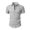 Gray, variant on Bxsruta Men's Casual Short Sleeve Button Down Shirt Textured Striped Wrinkle Free Breathable Stretch for Daily Outdoor