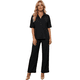 thumbnail image 1 of Conjunto de 2 Piezas para Mujer | Set Blusa Tipo Camisera y Pantalón Wide Leg, 1 of 5