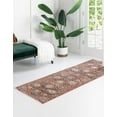 thumbnail image 3 of Rugs.com Lola Collection Rug – 6 Ft Runner Brick Red Medium Rug Perfect For Hallways, Entryways, 3 of 9