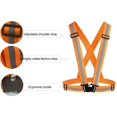 thumbnail image 3 of Reflective Vest Running Gear 3Pack, Adjustable Safety Vests High Visible Reflective Belt Straps, 3 of 6