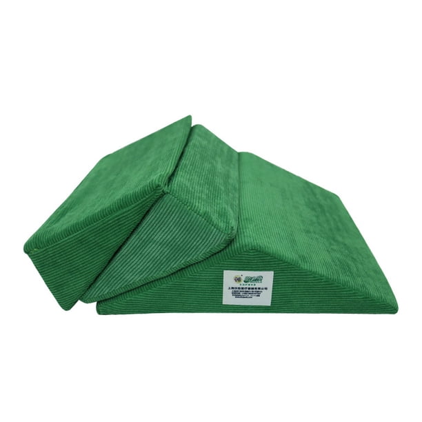 Seitruly Almohada de cuña para cama, cojín de soporte de alta densidad para el dolor, dispositivo de giro transpirable para ancianos, elevación de la masajeadores Seitruly CE013529-01