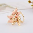 thumbnail image 2 of Bufanda elegante Anillo de seda Hebilla Joyería de mujer Bufanda de mariposa Hebilla Pin Broche Yuyangstore  bufanda de joyería, 2 of 7