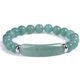 thumbnail image 1 of Nuevo Pulsera de piedra Natural, pulsera elástica, abalorio de cuentas de ónix negro,, 1 of 5