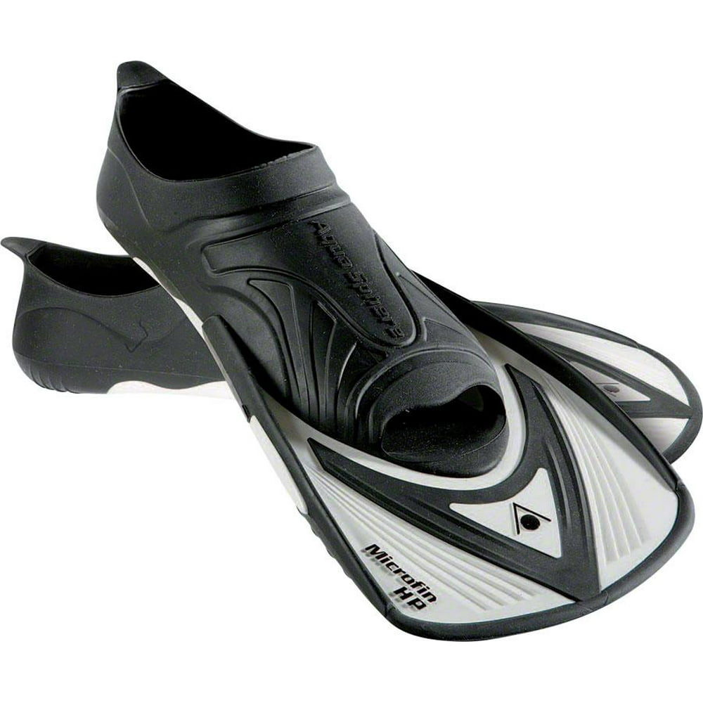 Aqua Sphere MicroFin Swim Fin Size 45 Black/White