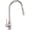 Brushed Nickel, variant on Kitchen Tap Brass Kitchen Faucet Two Functions Kitchen Sink Mixer 360 Degree Rotation Kitchen Mixer Tap Pull-Out Sink Taps Black