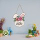 thumbnail image 5 of Decoraciones de Pascua, adornos de Pascua, regalos de Pascua, placa de puerta colgante de Pascua, lindos conejos colgantes de puerta, estilo bucólico, zanahoria, colgante de madera, decoración para el, 5 of 6