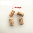 thumbnail image 4 of 50 PCS Tapones de corcho natural Tapón de botella de vino de madera reutilizable para almacenamiento de vino y sellado Deco Hobby DIY Botella de vino (21 * 40 mm), 4 of 5