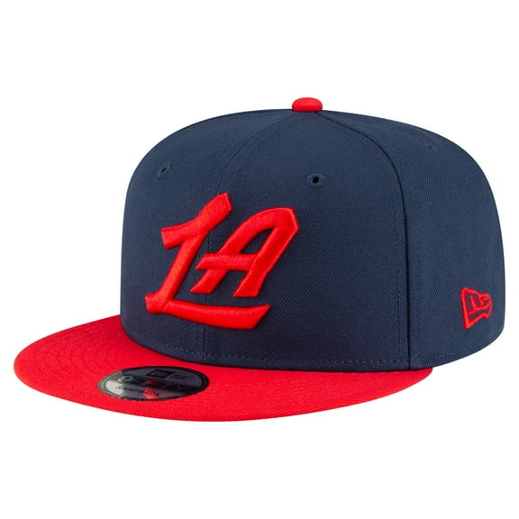 Men's New Era Navy/Red LA Clippers 2-Tone 9FIFTY Snapback Hat