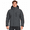 Gray, variant on Men's Mountain Ski Jacket Waterproof Fleece Liner Snow Coat Warm Winter Windproof Hooded Raincoat XL