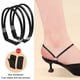 thumbnail image 1 of pstuiky Correas elásticas para zapatos de tacón alto|correas de repuesto para tobillos de tacones|correas elásticas para tobillos con diamantes de imitación, 1 of 2