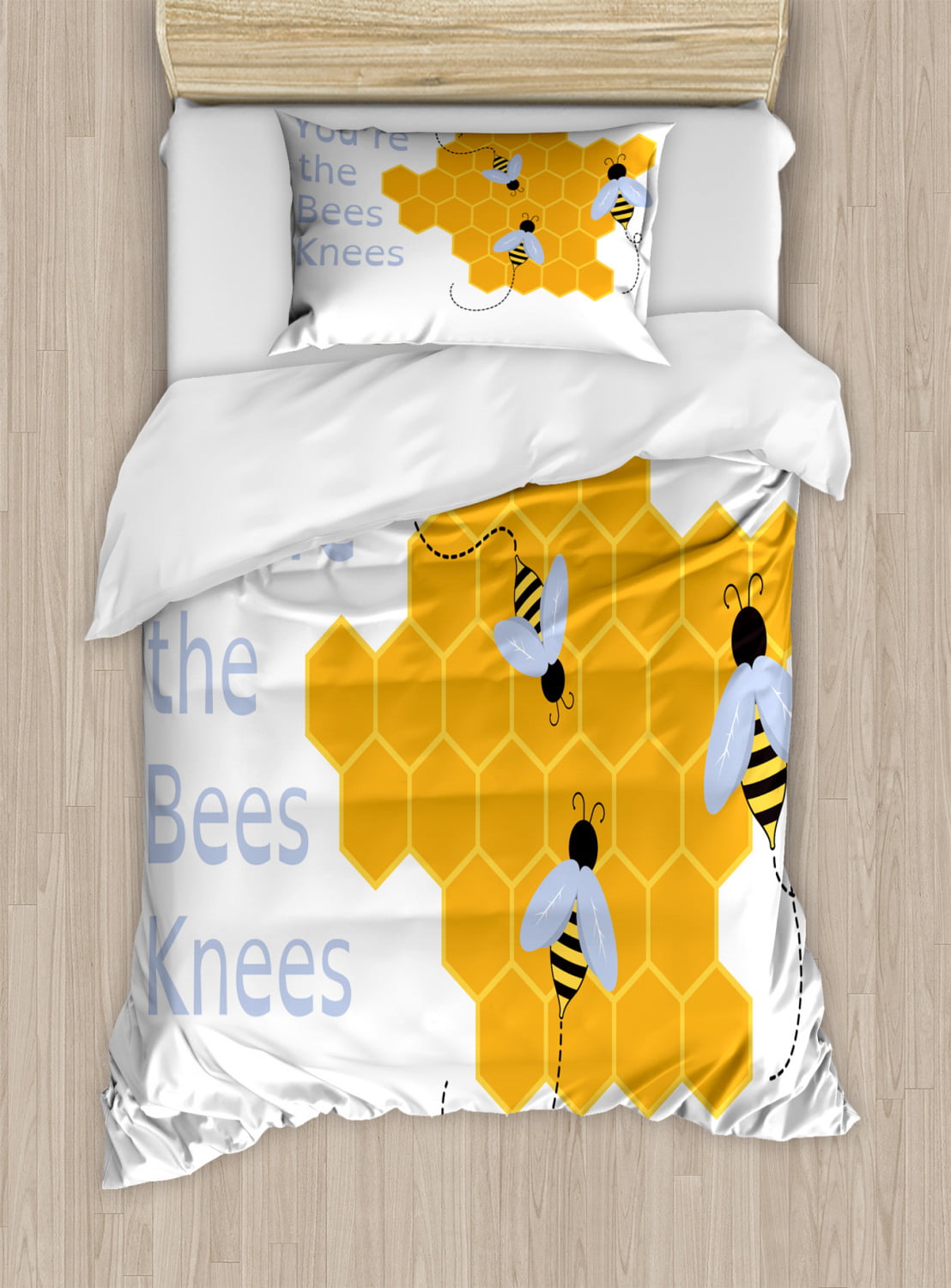 Toy Storage You're The Bees Knees Hexagonal Gift Box Wooden Personalised 