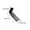 black, variant on 2 PCS Weed Puller Tool,Garden Hoe,Time-Saving Garden Tools,Sharp Durable Garden Weeding Tools,Garden Edger Weeder,Portable Household Vegetable Garden Shovel,Without Handle