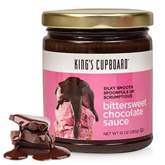Kings Cupboard Dessert Sauces Bittersweet Chocolate, 10.4 Oz.