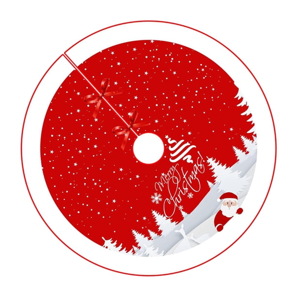 Falda de árbol de Navidad Macarena Decoración reutilizable 60 cm
