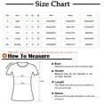 thumbnail image 3 of HAPIMO Sales Womens Summer Tops Crewneck Tee Shirt Short Sleeve Striped Print Casual Comfy Pullover Tops Teen Grils Fashion Clothes Shirts for Women Wine, 3 of 4