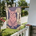 thumbnail image 4 of XMXY Cat Halloween Magic Garden Flags Double Sided,Farmhouse Holiday Yard Outdoor Sign Decor Flag 12.5"x18", 4 of 8
