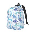 thumbnail image 2 of Yiaed Rabbit2 Print Backpack, Premium Laptop Backpack, Travel Backpack for Women, Lightweight Backpacks, Comfortable Back Pack-Medium, 2 of 5