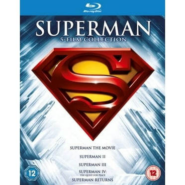 Superman 5-Film Collection (Blu-ray), Warnervid, Action & Adventure