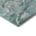 thumbnail image 4 of Addison Rugs Mayfield Washable Transitional Watercolors Teal Rectangle Rug, 5' x 7'6", 4 of 6