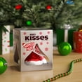 thumbnail image 5 of Hershey's Kisses Solid Milk Chocolate Santa Hat Christmas Candy Stocking Stuffers, Gift Box 1.45 oz, 5 of 9