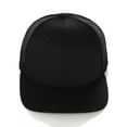thumbnail image 4 of Vintage Retro Style Plain Two Tone Trucker Hat Adjustable Snapback Baseball Cap, 4 of 4