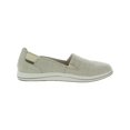 thumbnail image 2 of Clarks Cloudstepper Women's Breeze Step Canvas Slip-On EVA Casual Loafers, 2 of 3