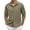 Army Green #045, variant on Knosfe Men's Casual Button Down Shirts Long Sleeve Untucked Shirts Regular Fit Linen Shirt Navy L