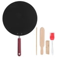 thumbnail image 2 of Cooking Pans Nonstick Frying Pans, Frying Pan, Non-Stick Kitchen Utensil Cooking Pan For Bacon Kitchn Frying Eggs Pancakes Home Thin Crepes, 2 of 8