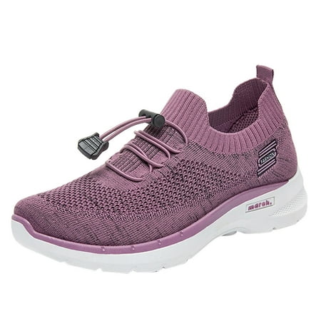 

Sneakers for Women Women Breathable Lace Up Shoes Flats Casual Shoes Unisex Lightweight Work Shoes Sporty Breathable Slip Work Trainers Shoes for Women Pu 41